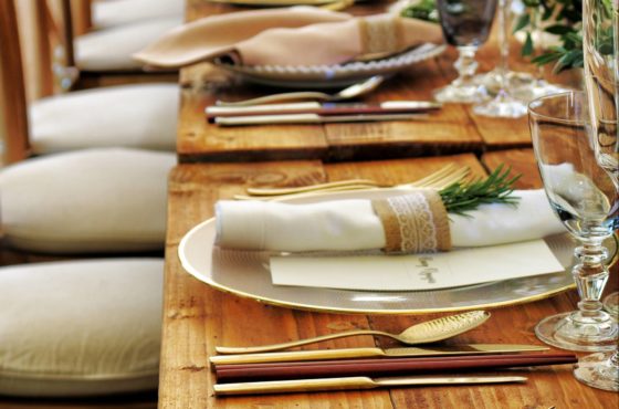 close-up-photo-of-dinnerware-set-on-top-of-table-with-glass